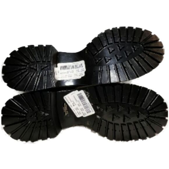 NEW Y2K 90s Style Gianni Bini Faux Patent Leather Lug Sole Platform Sandals NWT - Picture 6 of 7